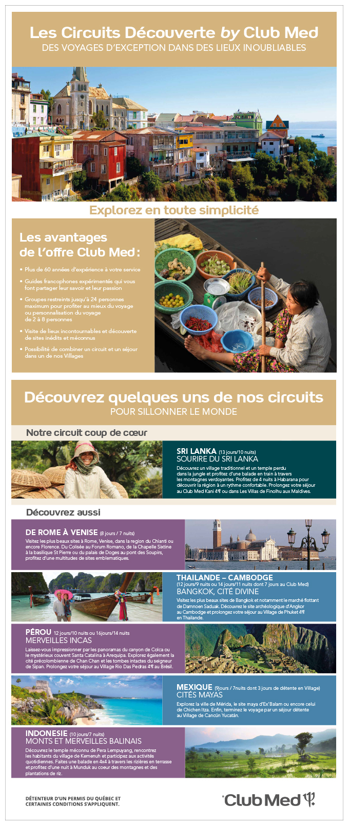 Club Med Circuits découvertes