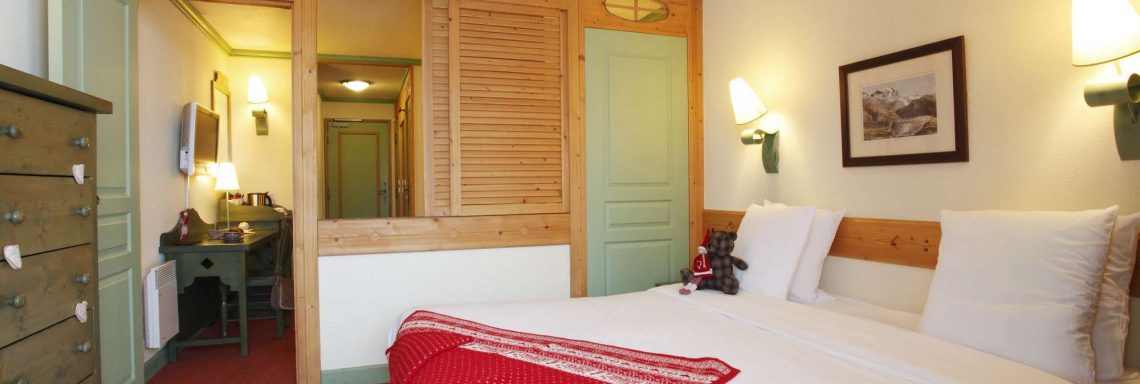 Club Med Serre-Chevalier, en France - Vue intérieure d'une chambre double