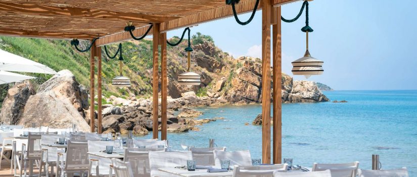 Club Med Cefalù en Italie - Restaurant " La Riva Beach  " vue