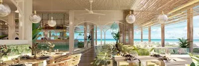 Club Med Miches Playa Esmeralda, en République Dominicaine - Image du restaurant Beach Lounge