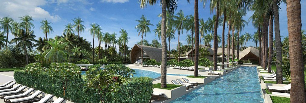 Club Med Miches Playa Esmeralda, en République Dominicaine - Vue d'une piscine luxueuse extérieure offerte par le complexe