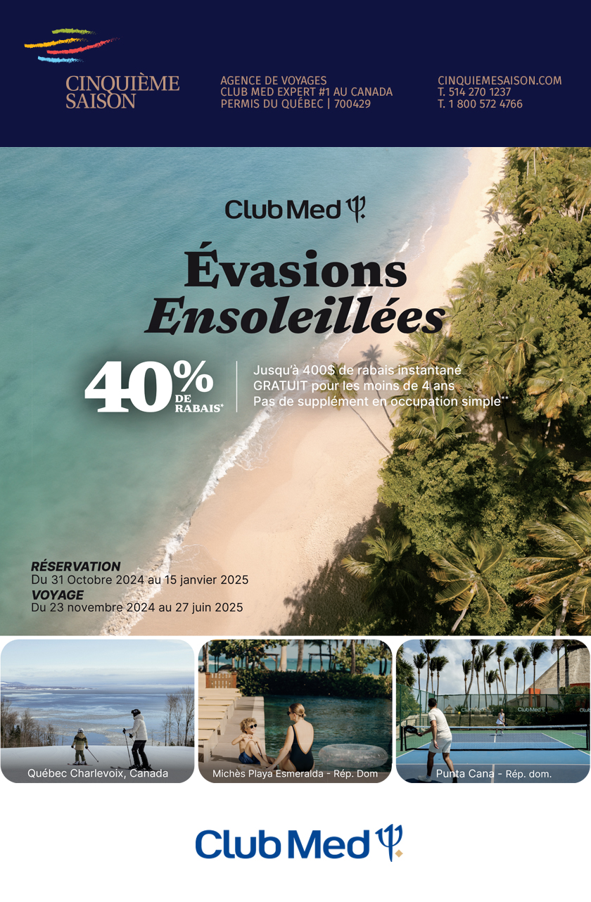 Club Med Évasions ensoleillées